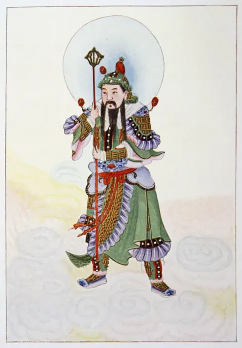 Framed Print : The Door God - Civil, 1922 Framed Print : The Door God - Civil, 1922
