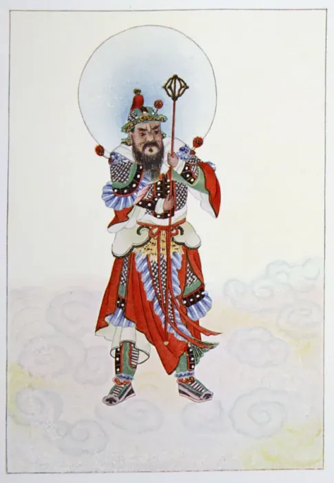 Framed Print : The Door God - Military, 1922 Framed Print : The Door God - Military, 1922