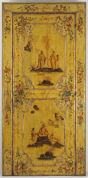 Door, Italy, c. 1750. Creator: Giovanni Domenico Tiepolo