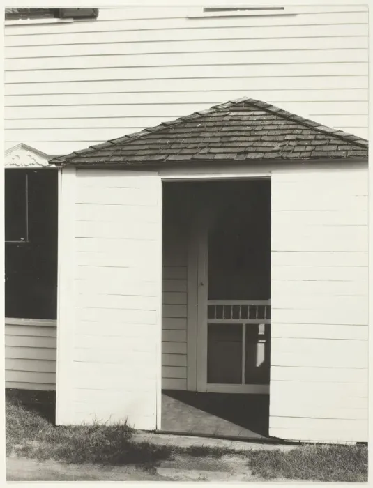 Framed Print : Door to Kitchen, Lake George, 1934. Creator: Alfred Stieglitz Framed Print : Door to Kitchen, Lake George, 1934. Creator: Alfred Stieglitz