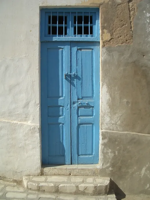Framed Print : Door, Sousse, Tunisia, 2009. Creator: Amanda Waite Framed Print : Door, Sousse, Tunisia, 2009. Creator: Amanda Waite