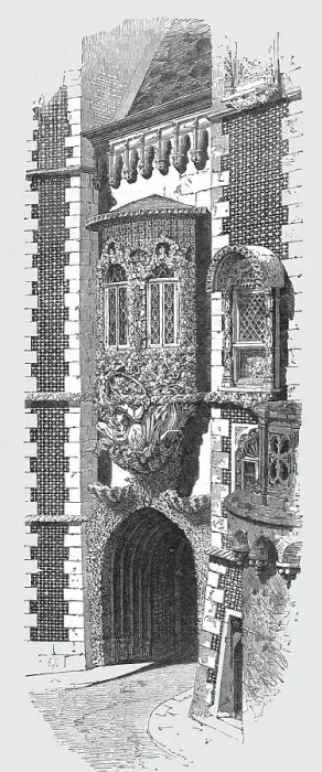Framed Print : Doorway and Oriel in the Penha Verde in Cintra; Excursions near Lisbon, 1875. Creator: Unknown Framed Print : Doorway and Oriel in the Penha Verde in Cintra; Excursions near Lisbon, 1875. Creator: Unknown