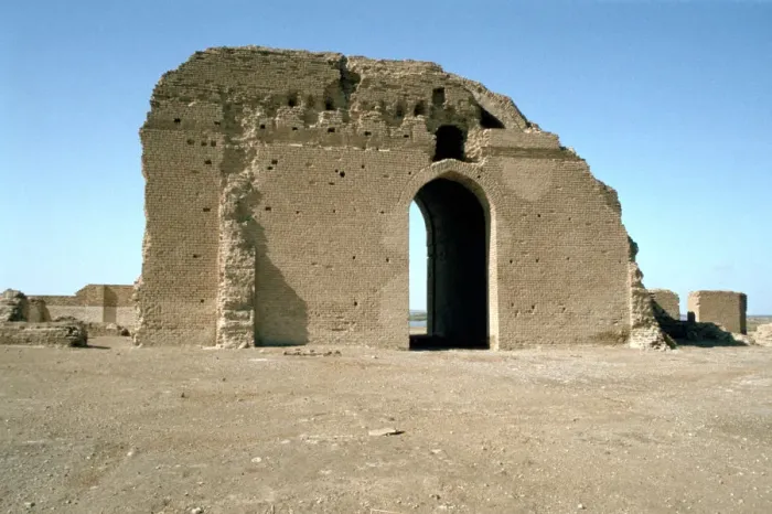 Framed Print : Doorway overlooking the River Tigris, ruins of the Caliphs Palace, Samarra, Iraq, 1977 Framed Print : Doorway overlooking the River Tigris, ruins of the Caliphs Palace, Samarra, Iraq, 1977