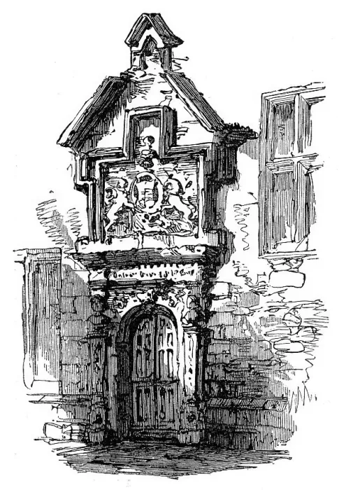 Framed Print : Doorway, York, 1870. Creator: Unknown Framed Print : Doorway, York, 1870. Creator: Unknown