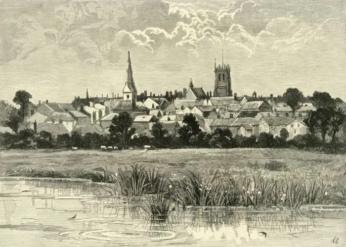 Framed Print : Dorchester, 1898. Creator: Unknown Framed Print : Dorchester, 1898. Creator: Unknown
