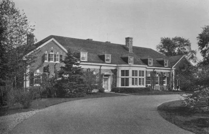 Framed Print : Dormie House, Creek Club, Locust Valley, New York, 1925 Framed Print : Dormie House, Creek Club, Locust Valley, New York, 1925