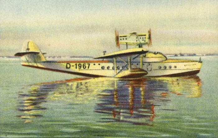 Framed Print : Dornier Dos flying boat, 1932. Creator: Unknown Framed Print : Dornier Dos flying boat, 1932. Creator: Unknown