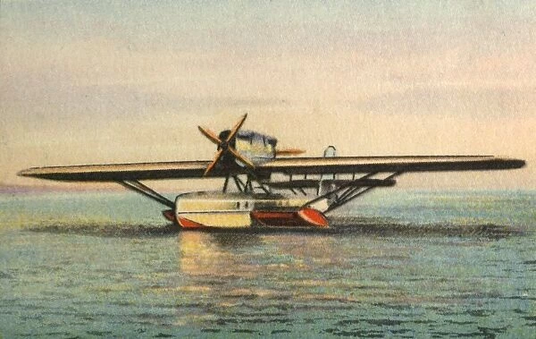 Dornier Wal flying boat, 1920s, (1932). Creator: Unknown