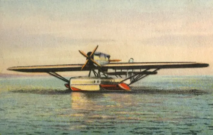 Framed Print : Dornier Wal flying boat, 1920s, (1932). Creator: Unknown Framed Print : Dornier Wal flying boat, 1920s, (1932). Creator: Unknown