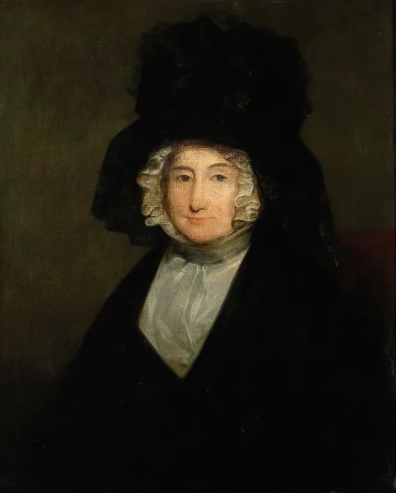 Framed Print : Dorothea Baillie, sister of William and John Hunter. Creator: Robert Edge Pine