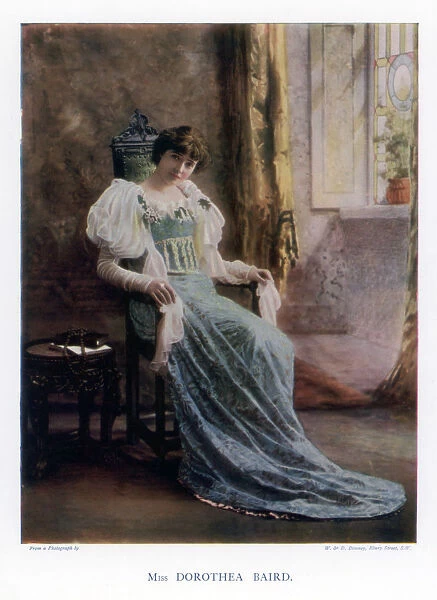 Dorothea Baird, English stage and film actress, 1901. Artist: W&D Downey