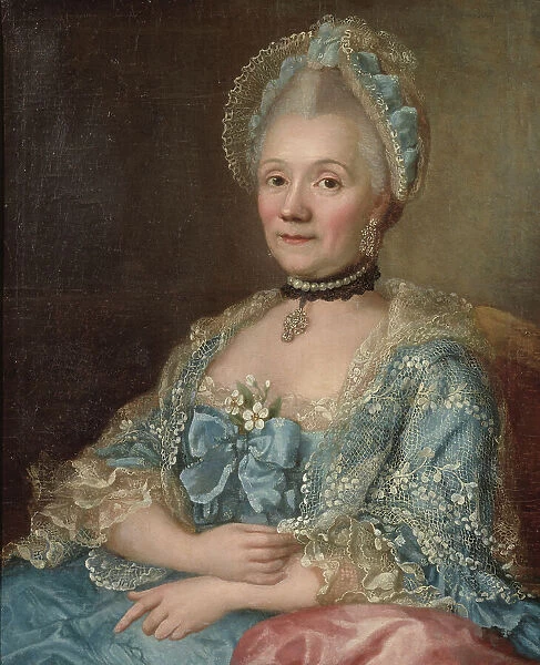 Dorothea Elisabeth Schultz, married Sauer, 1771. Creator: Ulrika Fredrika Pasch