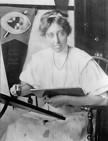 Dorothy R. Blair, Harvard Medical, 1913. Creator: Harris & Ewing. Dorothy R. Blair, Harvard Medical, 1913. Creator: Harris & Ewing