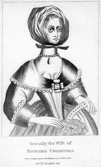 Framed Print : Dorothy, wife of Richard Cromwell, 17th century, (1825) Framed Print : Dorothy, wife of Richard Cromwell, 17th century, (1825)