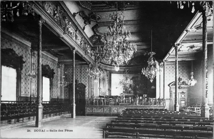 Framed Print : Douai - Salle des Fetes. Creator: Unknown Framed Print : Douai - Salle des Fetes. Creator: Unknown