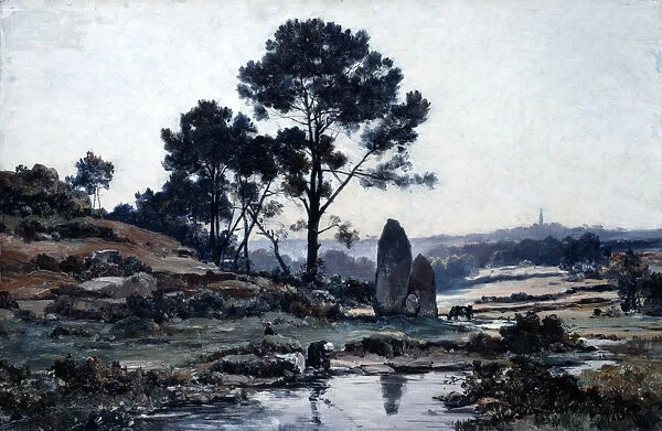 Douarnenez, 1885. Artist: Emmanuel Lansyer