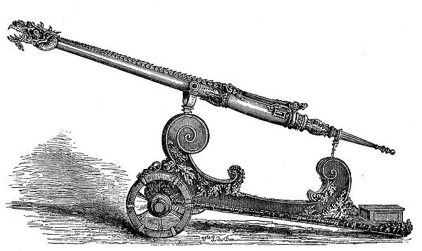 Double-barrelled dragonneau cast in 1503