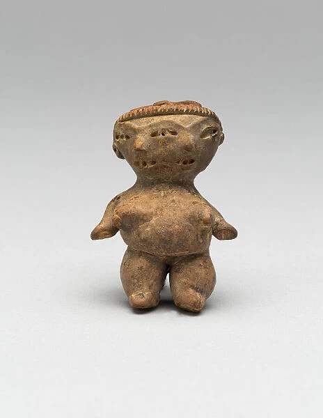 Double-Faced Female Figurine, 500  /  400 B. C. Creator: Unknown