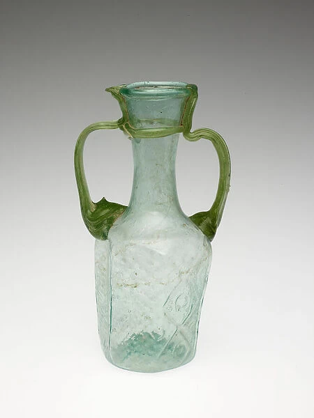 Double-Handled Bottle, 6th century. Creator: Unknown