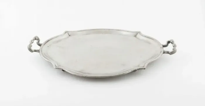 Framed Print : Double-handled Footed Tray, Germany, c. 1785. Creator: Johann Friedrich Seybold Framed Print : Double-handled Footed Tray, Germany, c. 1785. Creator: Johann Friedrich Seybold