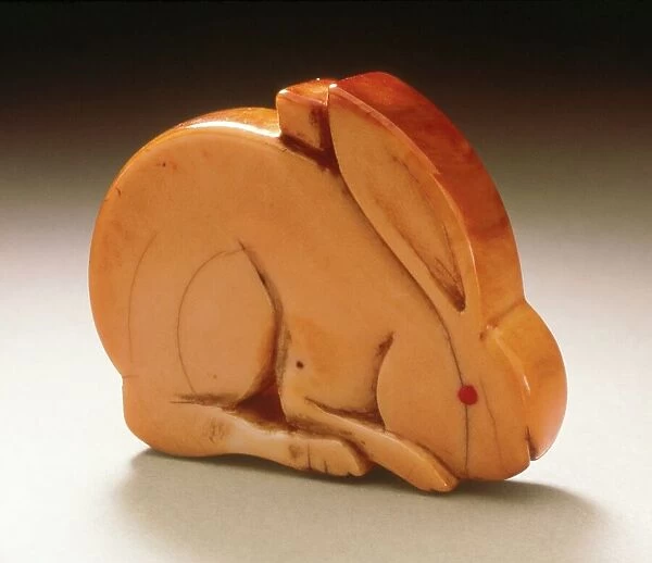 Double-Sided Rabbit, 19th century. Creator: Unknown