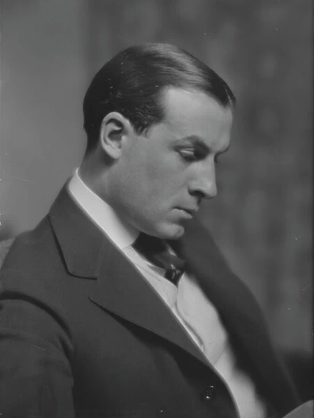 Doubleday, Felix, Mr. portrait photograph, 1915 Mar. 9. Creator: Arnold Genthe