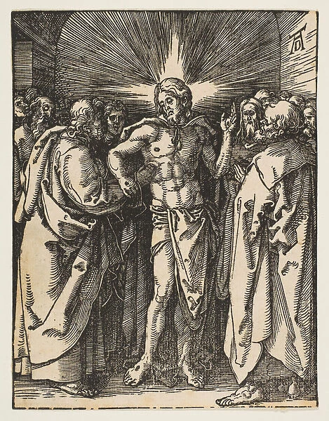 The Doubting Thomas, from The Small Passion, ca. 1510. Creator: Albrecht Durer