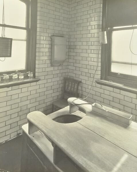 Douche table, Thavies Inn Hospital, London, 1930