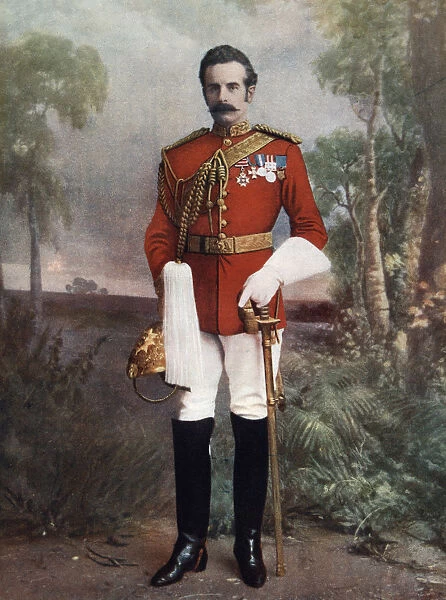 Douglas Mackinnon Baillie Hamilton Cochrane, 12th Earl of Dundonald, (1852?1935), 1902.Artist: R Faulkner