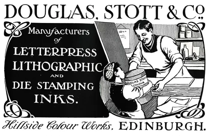 Framed Print : Douglas Stott & Co. advertisement, 1910 Framed Print : Douglas Stott & Co. advertisement, 1910