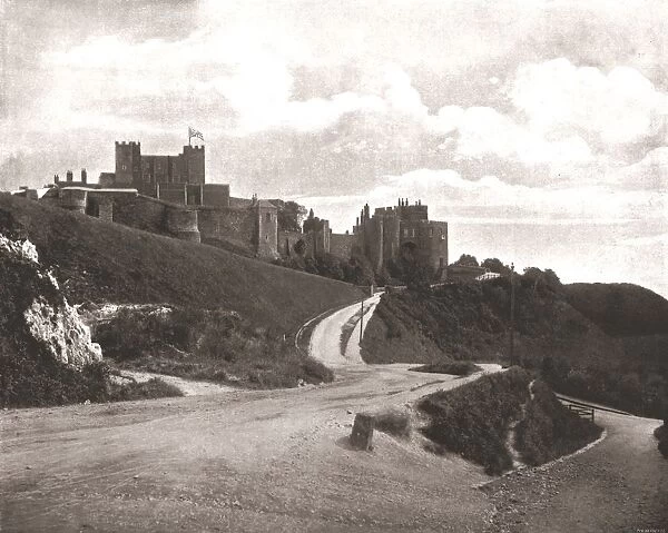 Dover Castle, Kent, 1894. Creator: Unknown