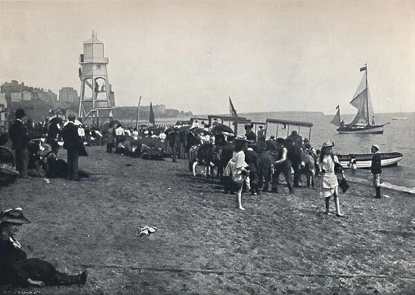 Dovercourt - The Sands, 1895