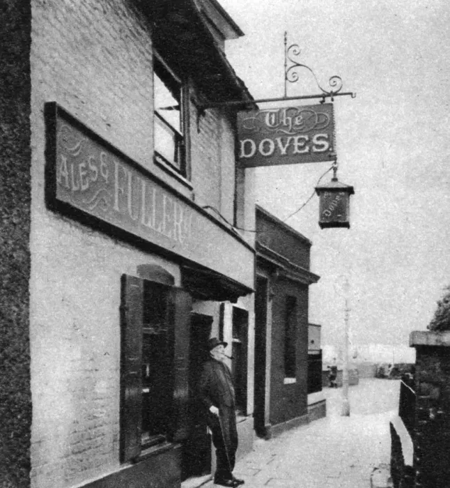 Framed Print : The Doves Inn, Chiswick, London, 1926-1927