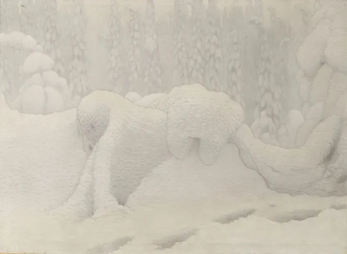 Framed Print : Dovrefjell, 1904. Creator: Fjaestad; Gustaf (1868-1948) Framed Print : Dovrefjell, 1904. Creator: Fjaestad; Gustaf (1868-1948)