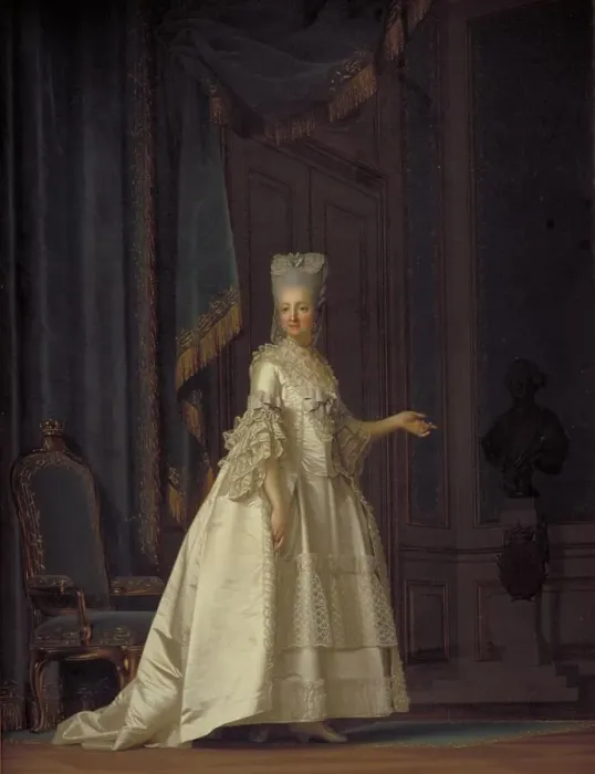 Framed Print : The Dowager Queen Juliane Marie of Denmark, 1778. Creator: Vigilius Erichsen Framed Print : The Dowager Queen Juliane Marie of Denmark, 1778. Creator: Vigilius Erichsen