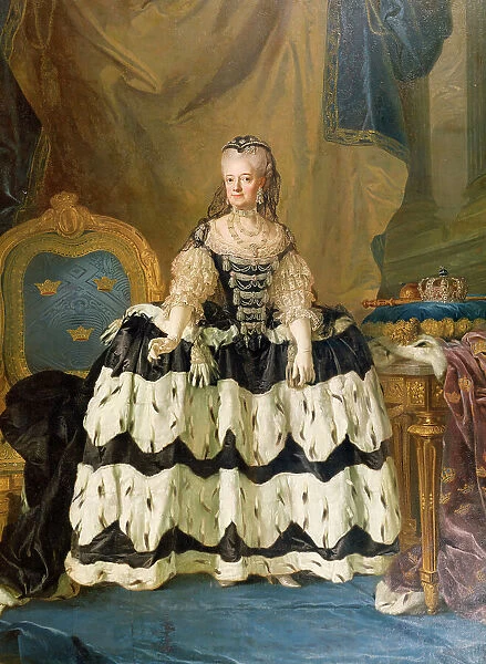 The Dowager Queen Lovisa Ulrika of Sweden, 1775. Creator: Lorens Pasch the Younger