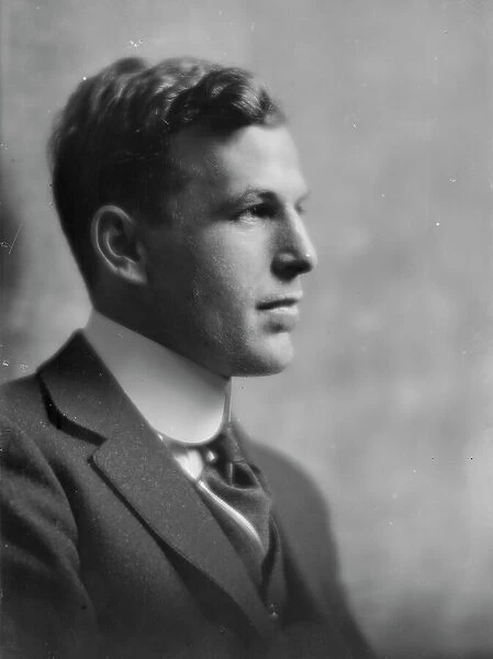 Downer, Mr. portrait photograph, 1915. Creator: Arnold Genthe