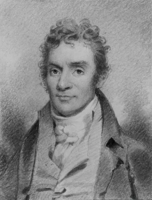 Framed Print : Dr. Abel Sherman, 1817. Creator: Unknown Framed Print : Dr. Abel Sherman, 1817. Creator: Unknown