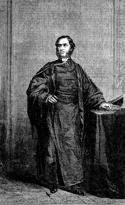Framed Print : Dr. Ainger, Principal of St. Bees College, Cumberland…, 1862. Creator: Unknown Framed Print : Dr. Ainger, Principal of St. Bees College, Cumberland…, 1862. Creator: Unknown
