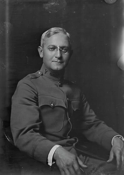 Dr. A.J. Hart, portrait photograph, 1918 July 15. Creator: Arnold Genthe