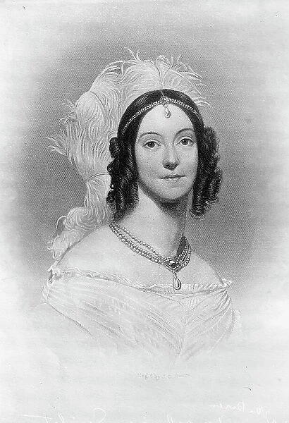 Dr. Angelica Singleton, Mrs. Abraham Van Buren, 1842, (1913). Creator: Unknown