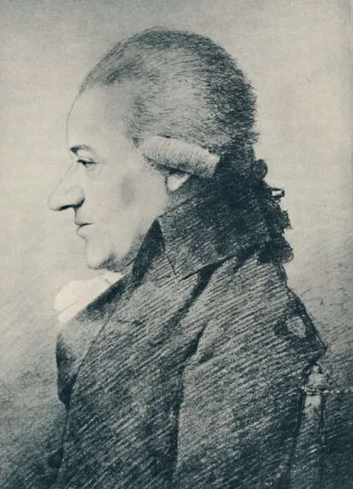 Framed Print : Dr. Charles Burney (b. 1726, d. 1814), 1907 Framed Print : Dr. Charles Burney (b. 1726, d. 1814), 1907