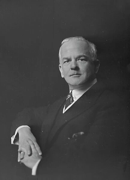 Dr. Christian Brinton, portrait photograph, 1919 Feb. 12. Creator: Arnold Genthe