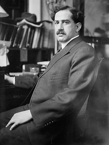 Dr. C.L. Alsberg, Chief, Bureau of Chemistry, 1912. Creator: Harris & Ewing. Dr. C.L. Alsberg, Chief, Bureau of Chemistry, 1912. Creator: Harris & Ewing