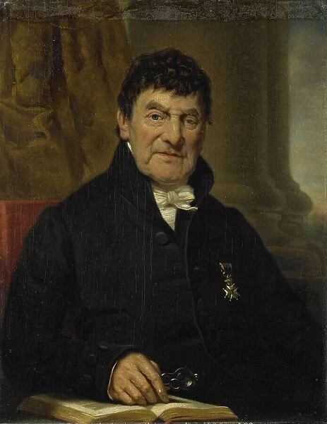 Dr Cornelis Hendrik à Roy (1751-1833), Physician and Biographer, 1833. Creator: Jan Adam Kruseman