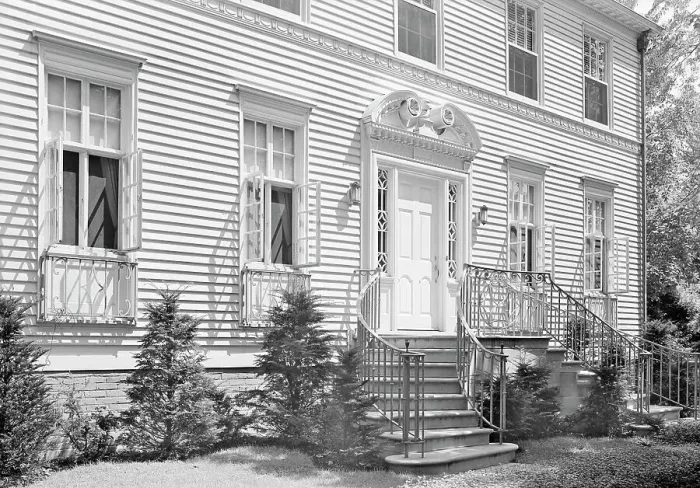Framed Print : Dr. E. Hall Kline, residence on N. Broadway, Nyack, New York, 1941. Creator: Gottscho-Schleisner, Inc Framed Print : Dr. E. Hall Kline, residence on N. Broadway, Nyack, New York, 1941. Creator: Gottscho-Schleisner, Inc