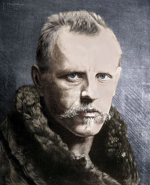 Dr Fridtjof Nansen, Norwegian Arctic Explorer, 1893