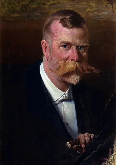 Framed Print : Dr Gray Hassell, c1906. Creator: Petrus van der Velden Framed Print : Dr Gray Hassell, c1906. Creator: Petrus van der Velden