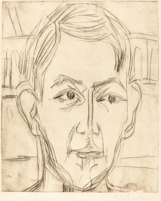 Framed Print : Dr. Hans Bütow, 1925. Creator: Ernst Kirchner Framed Print : Dr. Hans Bütow, 1925. Creator: Ernst Kirchner