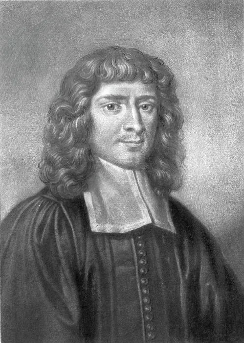 Framed Print : Dr Isaac Barrow DD; Obit 1677, 1811. Creator: Richard Earlom